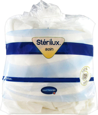 STÉRILUX STERILUX PADS BIO coton  8x10cm